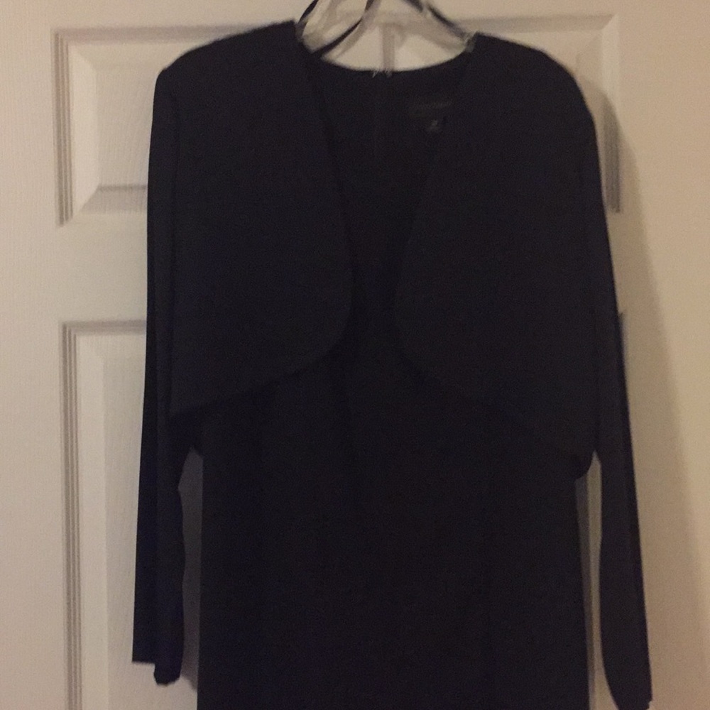 Black dress with jacket